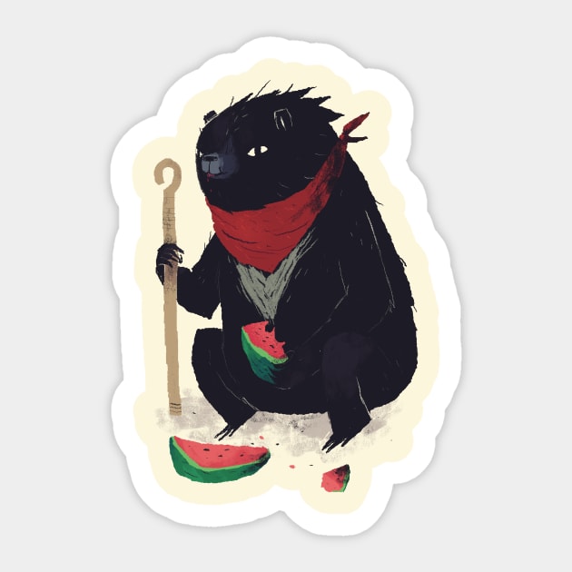 guardian bear Sticker by Louisros